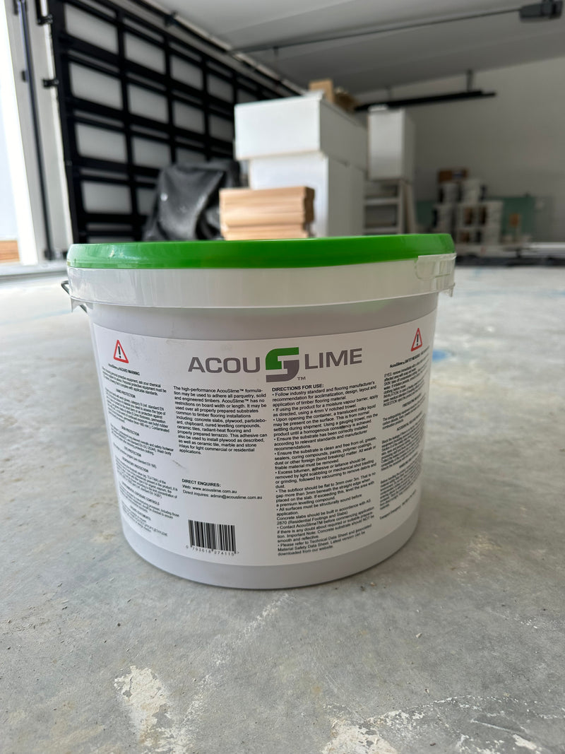 Acouslime 3 in 1 timber flooring adhesive